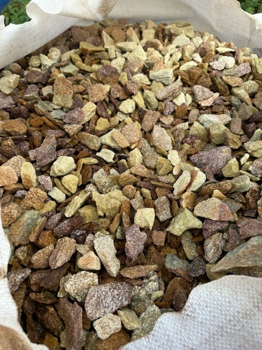 Златолит персиковый декоративная каменная крошка купить в Туле