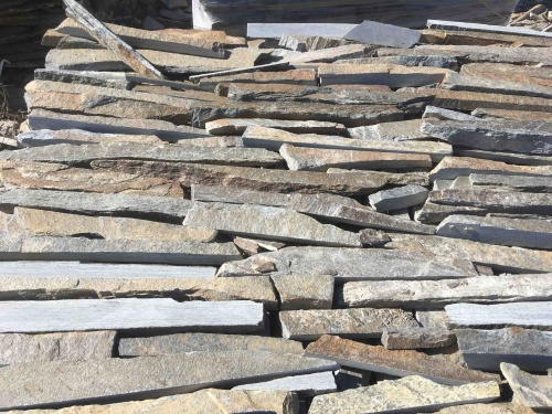 Горбушка златолит мультиколор для облицовки купить в Туле