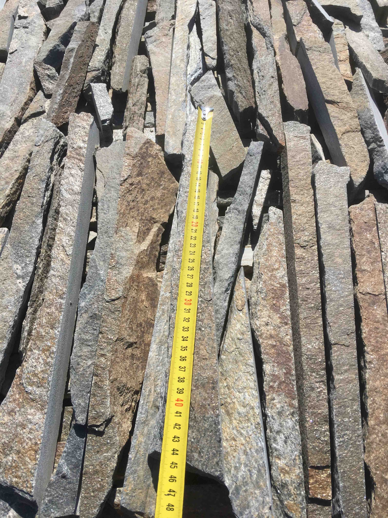 Горбушка златолит мультиколор для облицовки купить в Туле