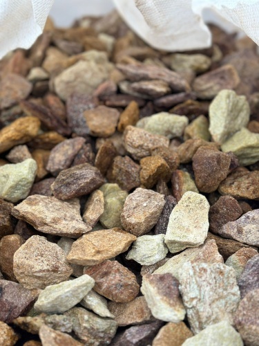 Златолит персиковый декоративная каменная крошка купить в Туле