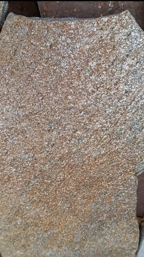 Плитняк златолит серебристый для цоколя, отмостки купить в Туле