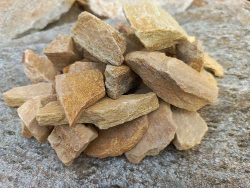 Златолит жёлтый декоративная каменная крошка купить в Туле