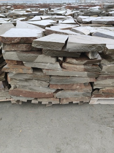 Плитняк песчаник серо-зелёный для мощения 60-65 мм купить в Туле